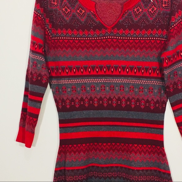 Athleta Nordic Sweater Dress M - Picture 3 of 5